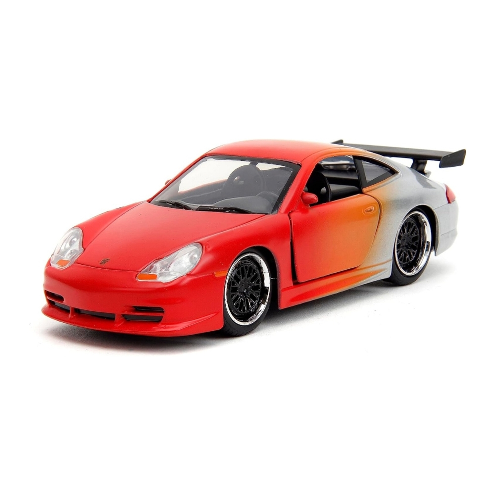 Porsche 911 GT3RS Red/Orange/Silver Jada Toys - Pink Slips 1:32